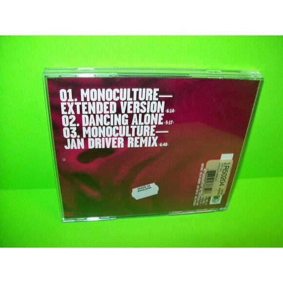 Soft Cell Monoculture #2 Synth-Pop Electro 3 Track CD Single 2002 Marc Almond - Picture 2 of 3
